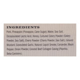 Country Archer Jrky Pork Mini Teri Sticks - Case of 10 - 4 Oz Each - Cozy Farm 