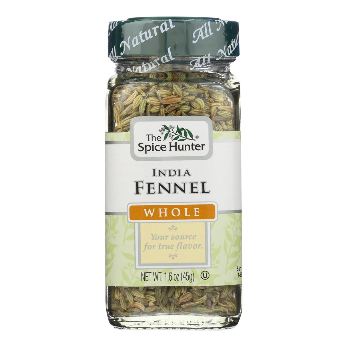Spice Hunter - Fennel Indian Whole - Case Of 6 - 1.6 Oz - Cozy Farm 