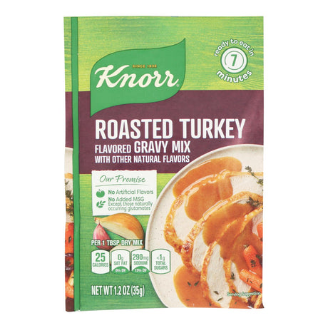 Knorr Gravy Mix - Roasted Turkey Flavored - 1.2 Oz - Case Of 12 - Cozy Farm 