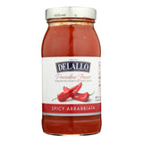 Delallo Pomodoro Fresco Spicy Arrabbiata Sauce  - Case Of 6 - 25.25 Fz - Cozy Farm 