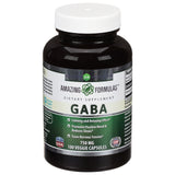 Amazing Formulas GABA 750mg - Gluten-Free - 100 Capsules - Cozy Farm 