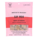 Bocce's Bakery - Dog Trt Say Moo Soft - Case Of 12-6 Oz - Cozy Farm 