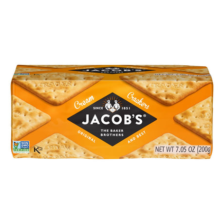 Jacobs Cream Crackers - 7.05 Oz - Case Of 24 - Cozy Farm 