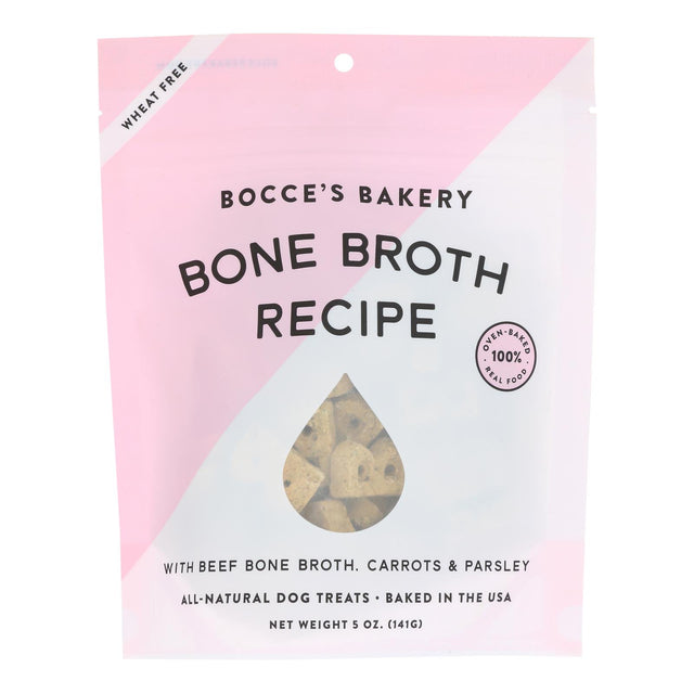 Bocce's Bakery - Dog Biscuit Bone Broth - Case Of 12-5 Oz - Cozy Farm 