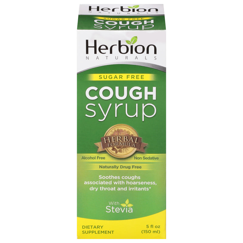 Herbion Naturals Sugar-Free Throat Syrup - 5 Oz - Cozy Farm 