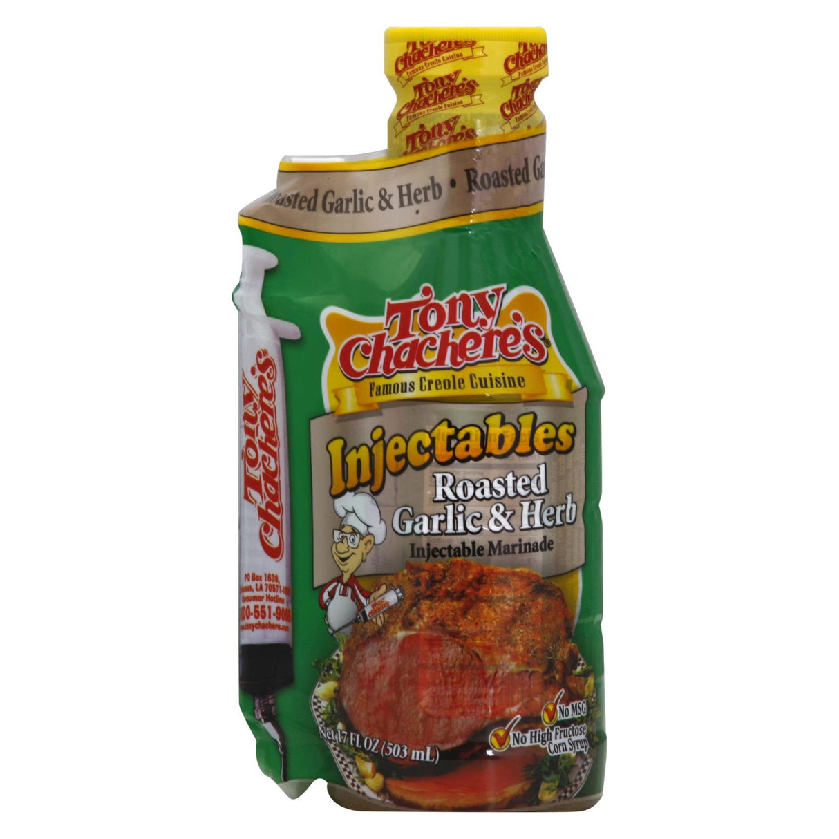 Tony Chachere's 17 Oz Injectable Marinade (Case of 6) - Cozy Farm 