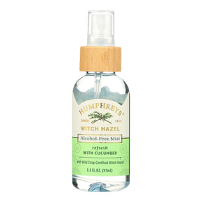 Humphreys Homeopathic Remedies - Witch Hazel Mist A/f Cucu - Pack of 12-3.3 fl oz