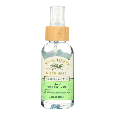 Humphreys Homeopathic Remedies - Witch Hazel Mist A/f Cucu - Pack of 12-3.3 fl oz
