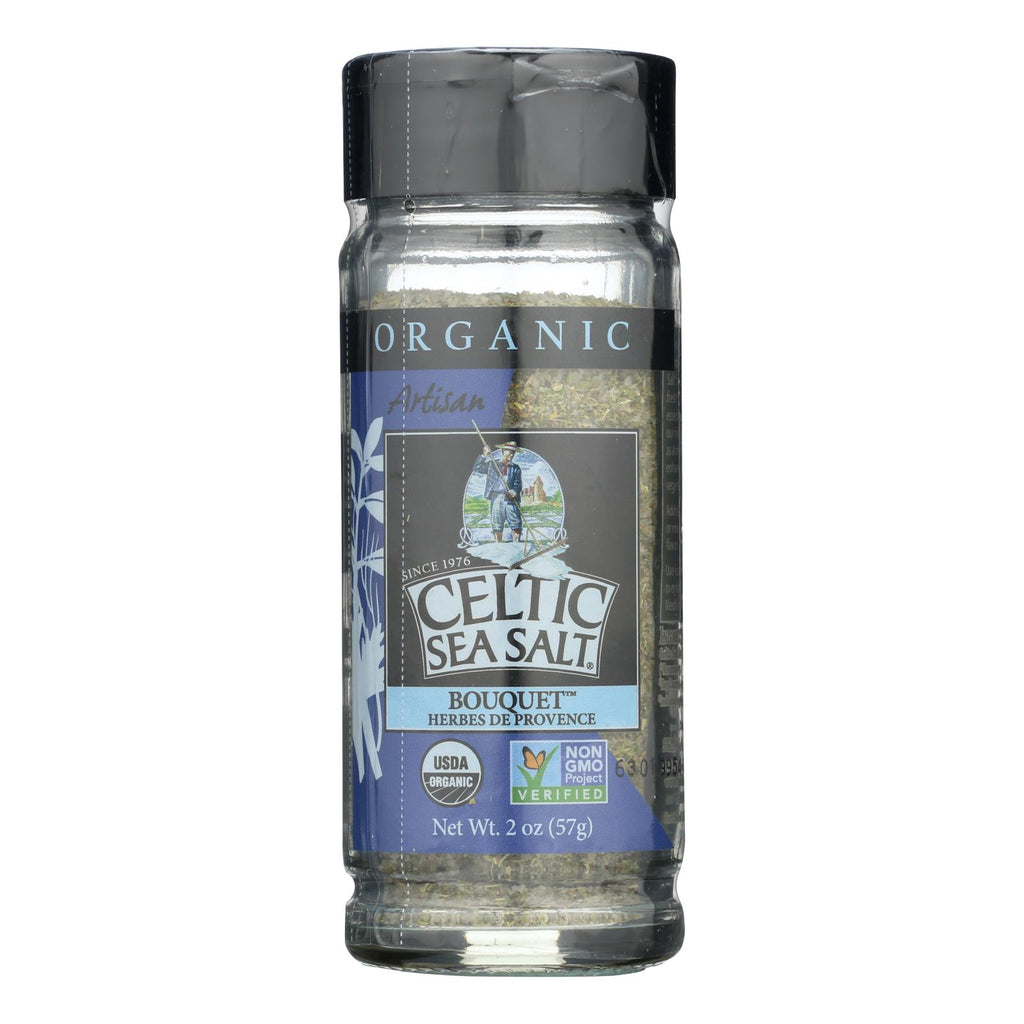 Celtic Sea Salt with Herbs de Provence, enriching dishes with a touch of French cuisine.