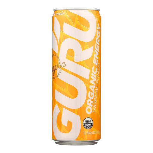 Guru Energy Drink - 12 Oz Enrygy Drink Guayusa - Case of 24 - Cozy Farm 