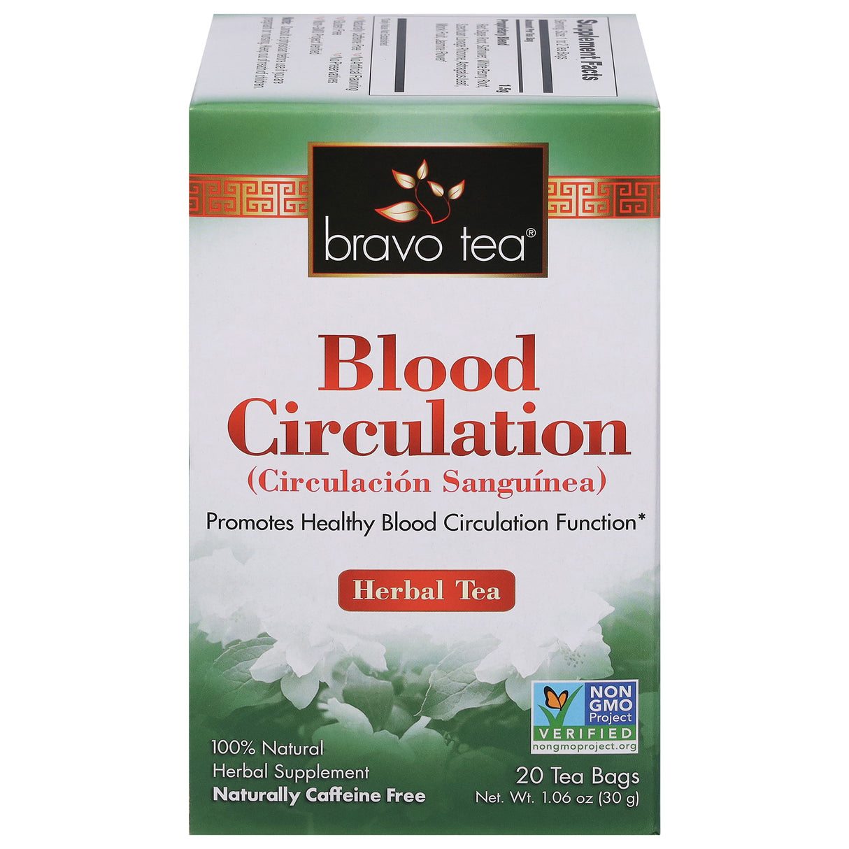 Bravo Teas And Herbs Blood Circulation Tea 20 Count - Cozy Farm 