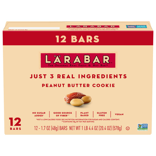 Larabar - Bar Peanut Butter Cookie - Case Of 6-12/1.7 Z - Cozy Farm 