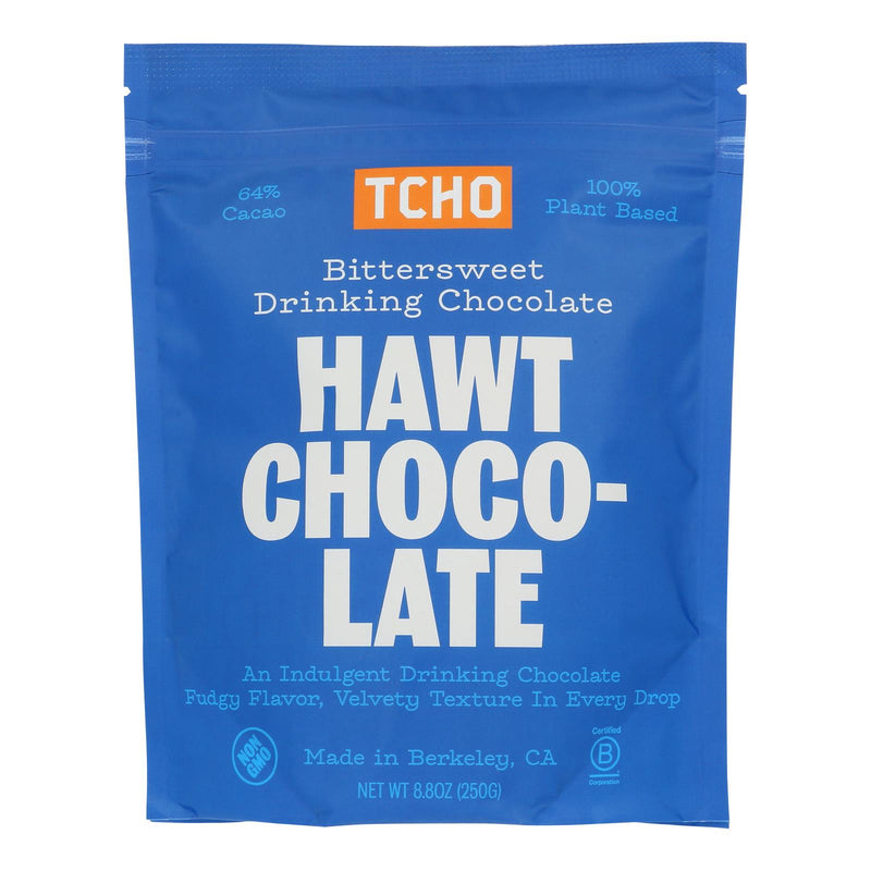 Tcho Chocolate Drinking Chocolate Crumble Hot/Cold, 8.8 Oz - Case of 6 - Cozy Farm 
