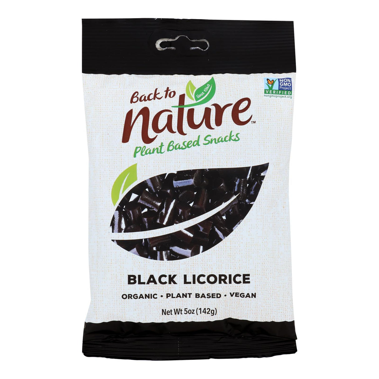 Back To Nature Organic Licorice - 5 Oz. (Case of 12) - Cozy Farm 