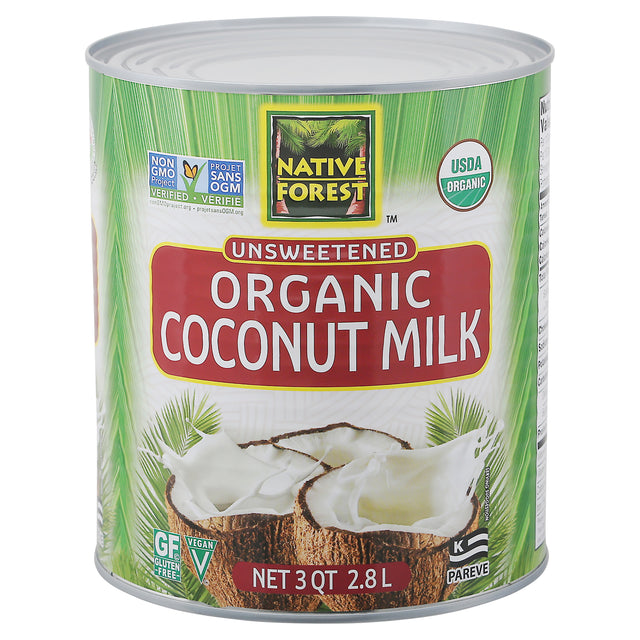 Native Forest Fair Trade Organic Coconut Milk, Case of 6 - 96 Fl Oz. - Cozy Farm 
