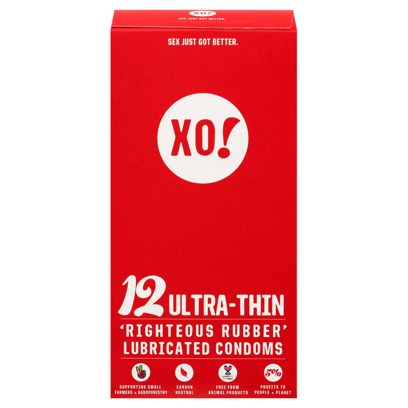 Xo! - Condoms Ultra Thin - Case Of 8-12 Ct - Cozy Farm 