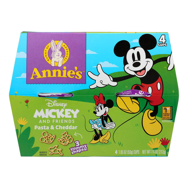 Annie's Homegrown Case of 6 Mac & Cheese Cheddar Friendlies (7.4 Oz Per Box) - Cozy Farm 