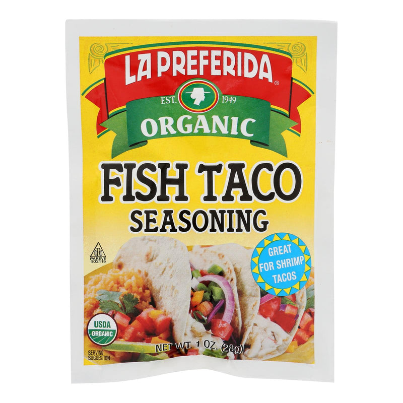 La Preferida - Seasoning Fish Taco - Case Of 12-1 Oz - Cozy Farm 