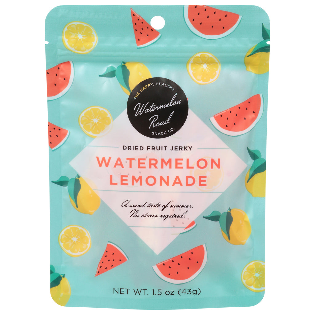 Watermelon Road - Fruit Jerky Wtrmln Lemonade - Case Of 8-1.5 Oz - Cozy Farm 