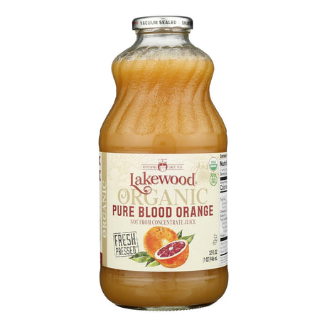 Lakewood Organic 100% Pure Orange Juice, Blended, 32 Fl Oz, Case of 6 - Cozy Farm 