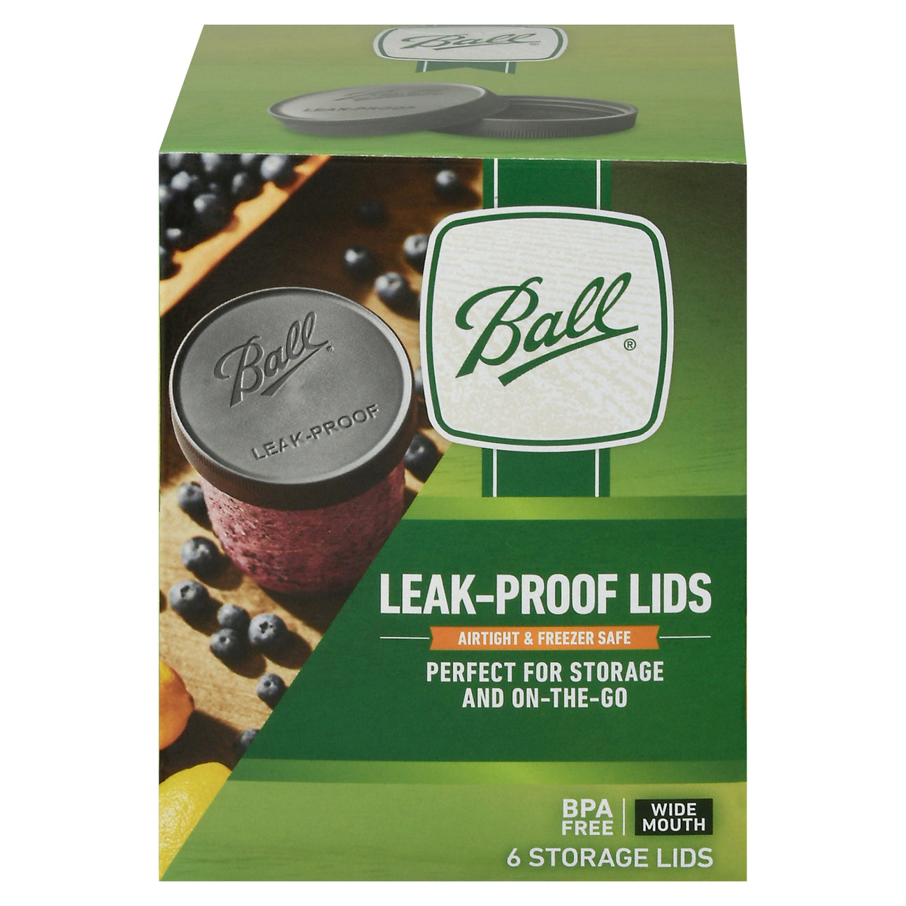 Ball Canning Storage Lids Leak-proof WM - 6 Count - Cozy Farm 