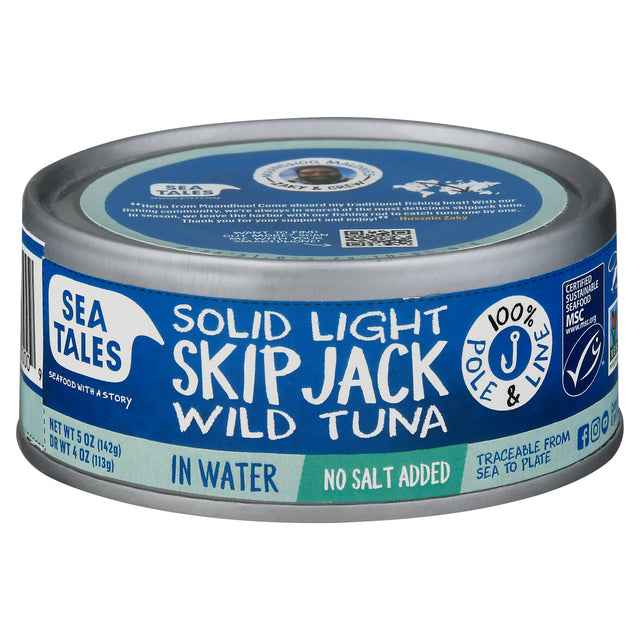 Fish Tales Skipjack Tuna in Water, 5 Oz Can (Case of 12) - Cozy Farm 