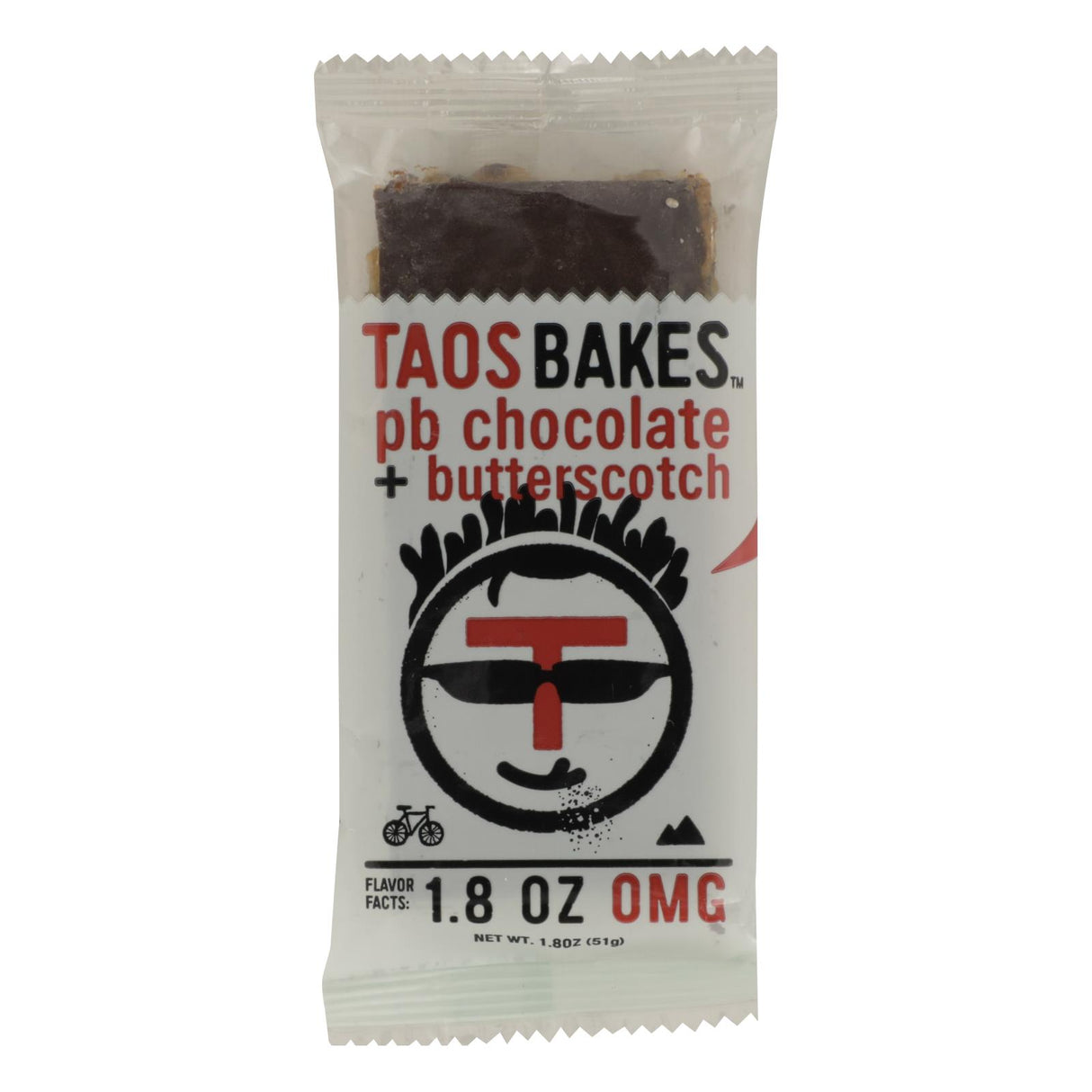 Taos Bakes Chocolate Peanut Butter Butterscotch Cookie Bites, 1.8 Oz, Pack of 12 - Cozy Farm 