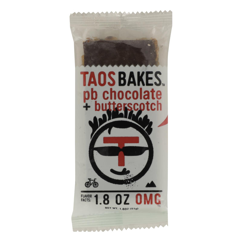 Taos Bakes PB Chocolate Butterscotch - Case of 12 - 1.8 Oz - Cozy Farm 