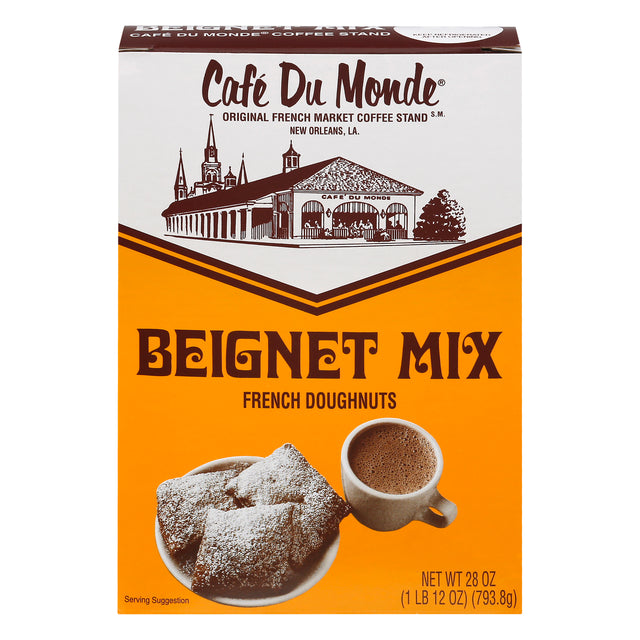 Cafe Du Monde Authentic Beignet Mix, Case of 12 - 28 Oz Packages - Cozy Farm 