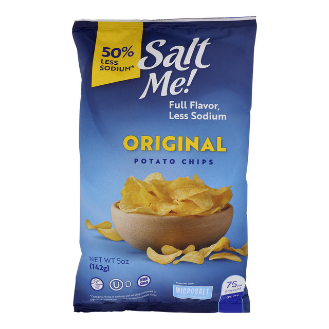Saltme! Original Potato Chips - 5 Oz, 12-Pack - Cozy Farm 