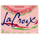 Lacroix Sparkling Water, Refreshing Watermelon Flavor, Crisp and Bubbly, Case of 2 - 12 fl. oz. Bottles - Cozy Farm 