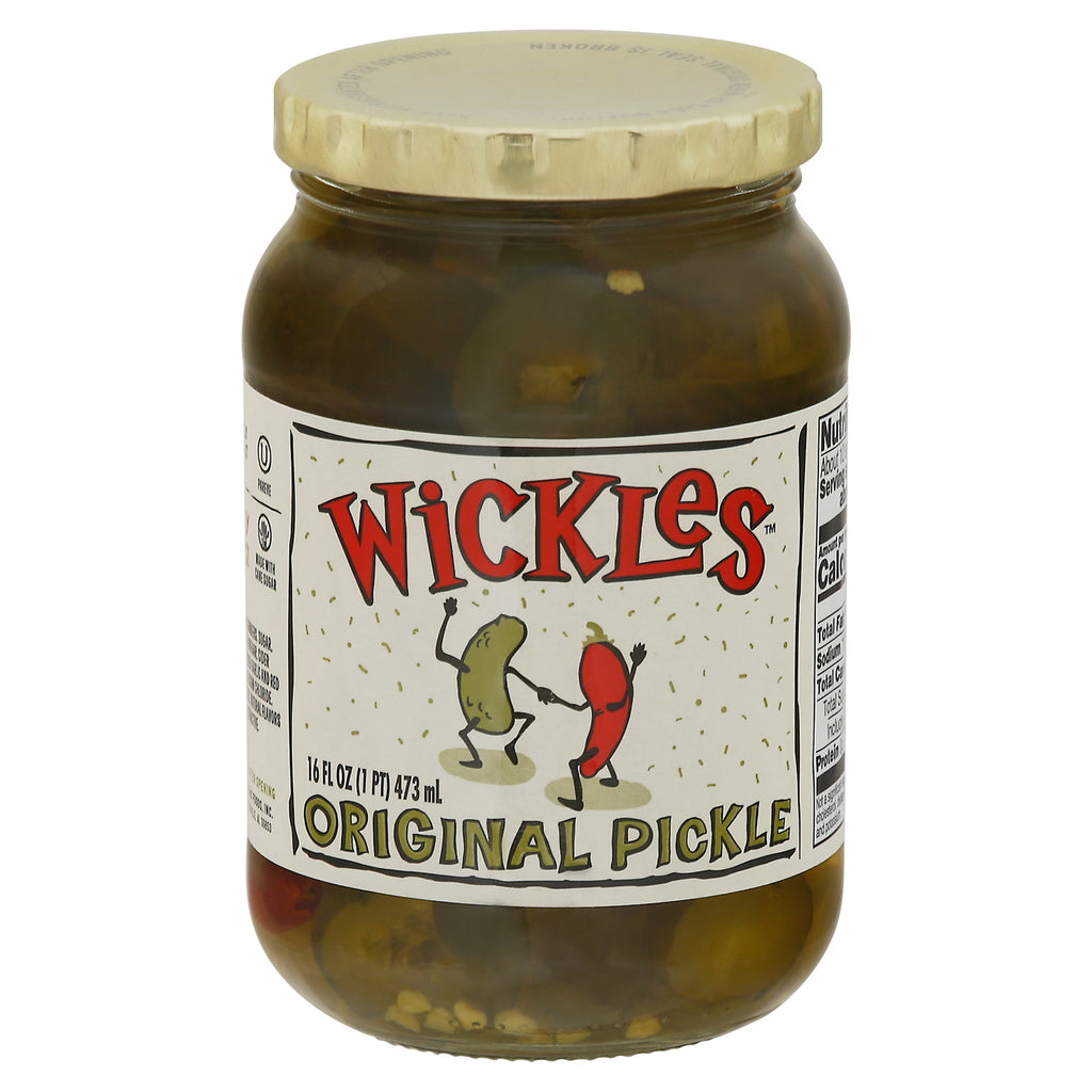 Wickles Pickles Original Chips - 16 Fl Oz - Case of 6 - Cozy Farm 