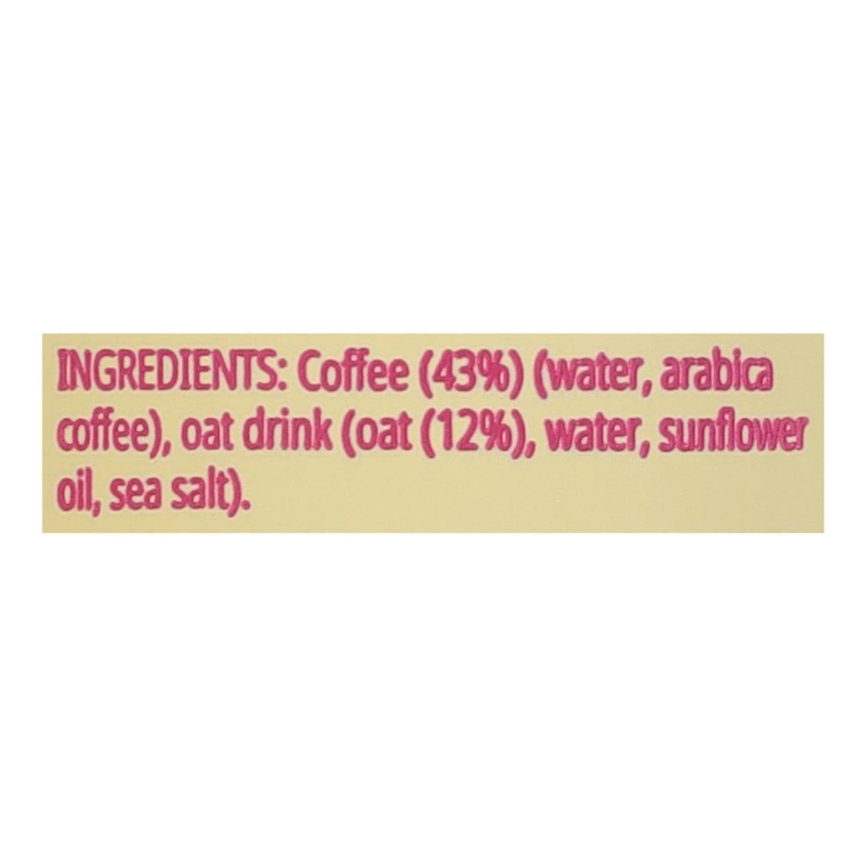 Minor Figures Case of 12 Oat Milk Lattes, 8.45 Fl. Oz. - Cozy Farm 
