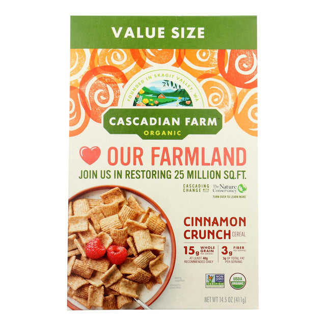 Cascadian Farm Cinnamon Toast Crunch Very Berry Cereal, 14.5 Oz (Pack of 5) - Cozy Farm 