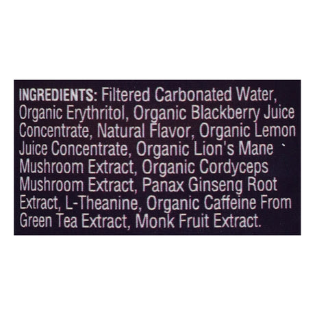Odyssey Sparkling Energy: Blackberry Lemon, 12-Pack (12 Fl Oz. Each) - Cozy Farm 