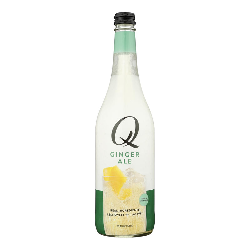 Q Drinks Ginger Ale - 25.4 Fl Oz (Case of 8) - Cozy Farm 