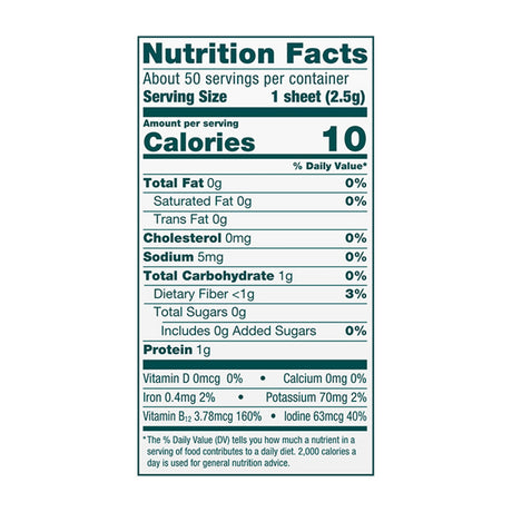 Gimme Seaweed Snacks, Sushi Nori Roasted, 4.76 Oz, Case of 4 - Cozy Farm 