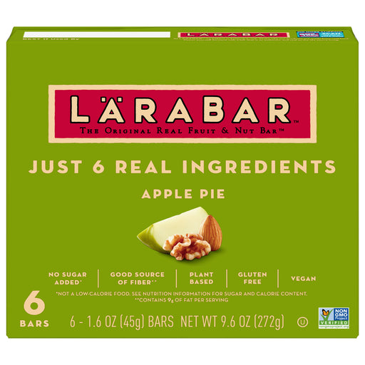 Larabar - Bar Apple Pie - Case Of 8-6/1.6 Oz - Cozy Farm 