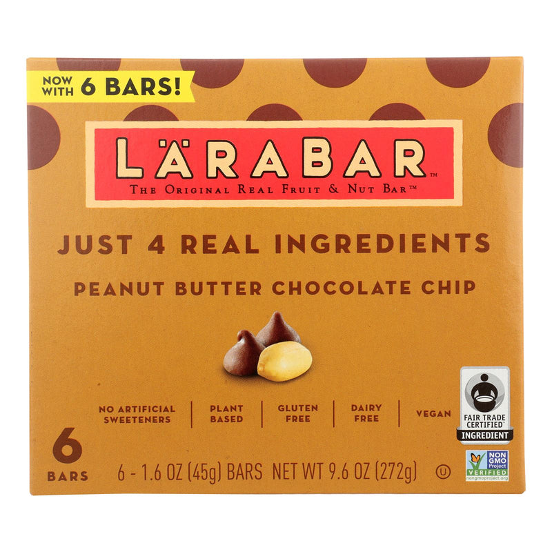 Larabar Peanut Butter Chocolate Chip Bar - 6/1.6 Oz, Case of 8 - Cozy Farm 