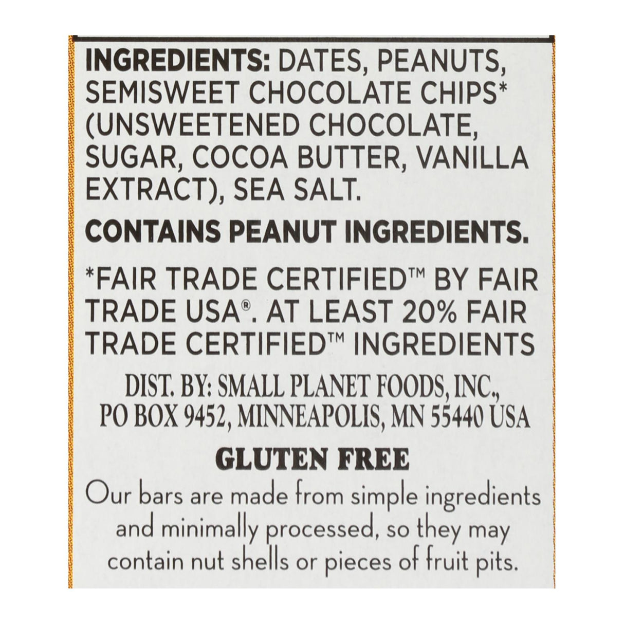 Larabar Peanut Butter Chocolate Chip Bar - 8ct/1.6 Oz - Cozy Farm 