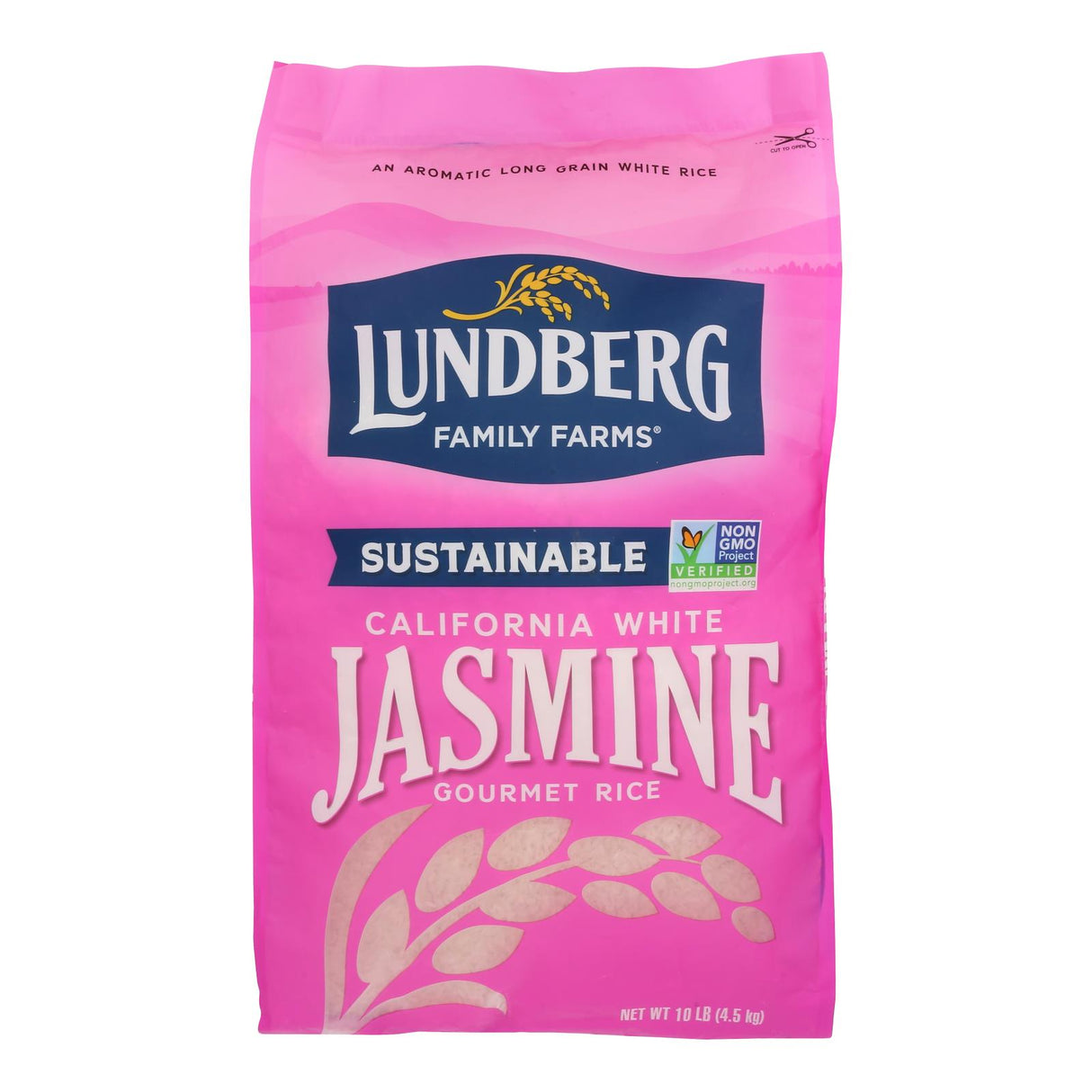 Lundberg Family Farms California White Jasmine Rice - 10 lb - Cozy Farm 
