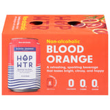 Hop Water Sparkling Blood Orange 4-Pack of 6-Packs (24 Cans) - Cozy Farm 