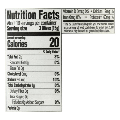 Bono Olive Mix, Spicy Italian Pitted, 9.88 oz - Case of 6 - Cozy Farm 