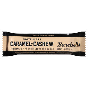 Barebells High Protein Bar Caramel Cashew, 12 x 1.94 Oz Bars (Case of 12) - Cozy Farm 