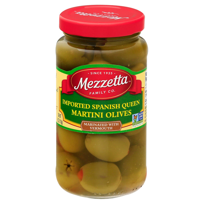 Mezzetta Martini Olives - Case Of 6 - 6 Oz - Cozy Farm 