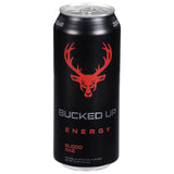 Bucked Up Blood Raz Energy Drink - Case of 12 - 16 Oz - Cozy Farm 