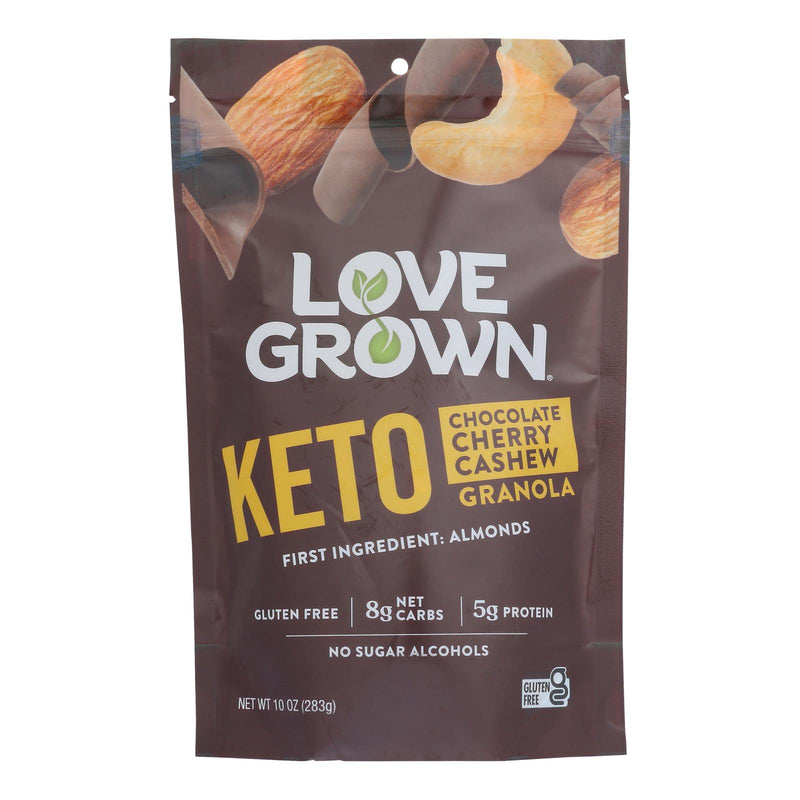 Love Grown Foods - Grnola Keto Chocolate Cherry Cshw - Case Of 6-10 Oz - Cozy Farm 