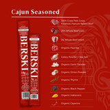 BERSKI Beef Sticks - Cajun Seasoned