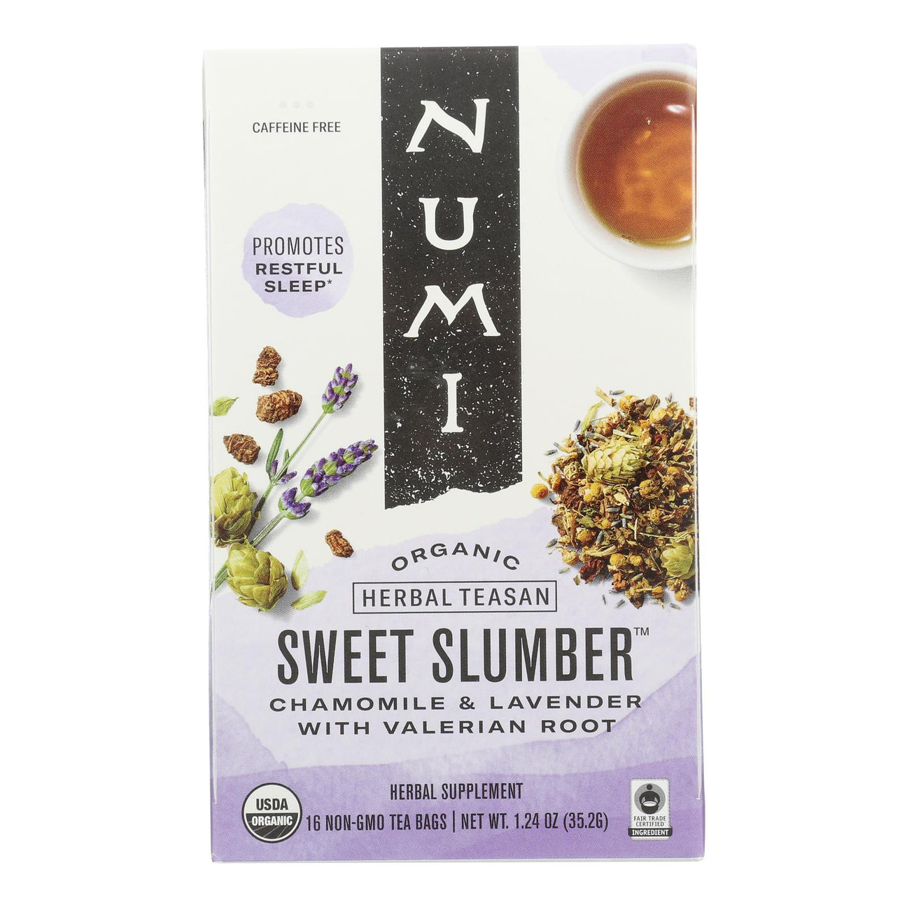 Numi Tea - Tea Sweet Slumber - Pack of 6-16 Bag