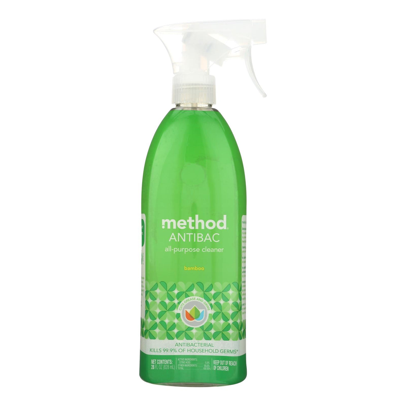 Method Products All Purpose Cleaner - Bamboo - Pack of 8 - 28 Fl Oz.